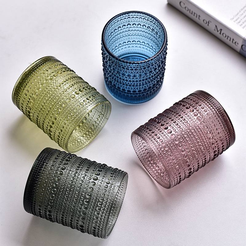 Textured Heat-Resistant Glass Set 352 ml-434 ml
